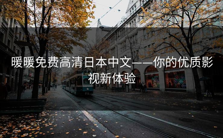暖暖免费高清日本中文——你的优质影视新体验
